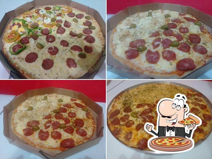 No Miriam lanches, você pode pedir pizza