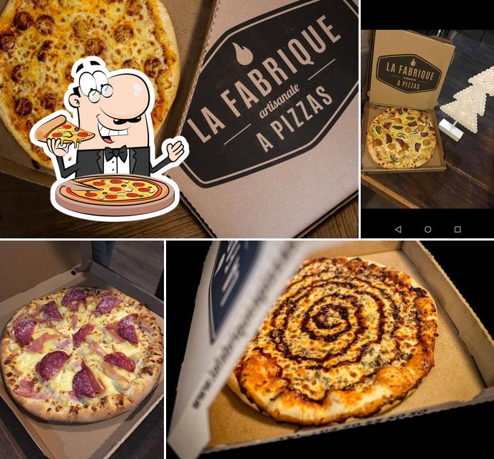 Попробуйте пиццу в "La Fabrique A Pizzas"