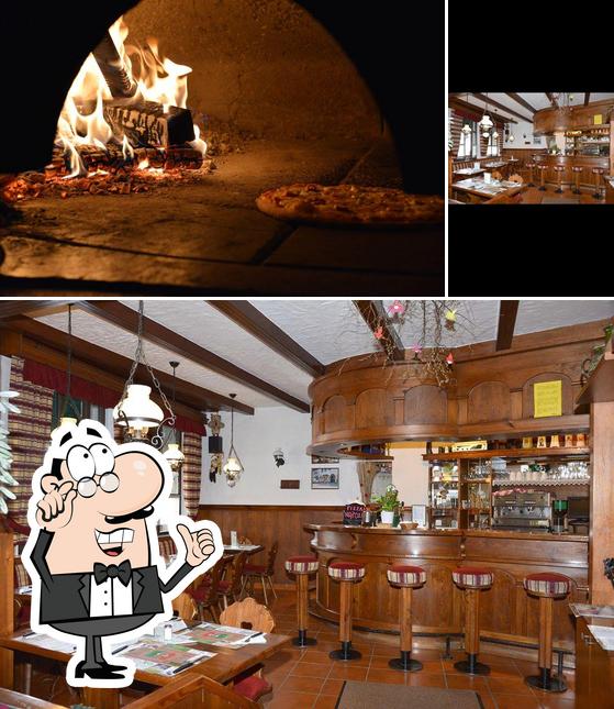 L'intérieur de "Pizzeria Padrino", Pirc Bojan s.p