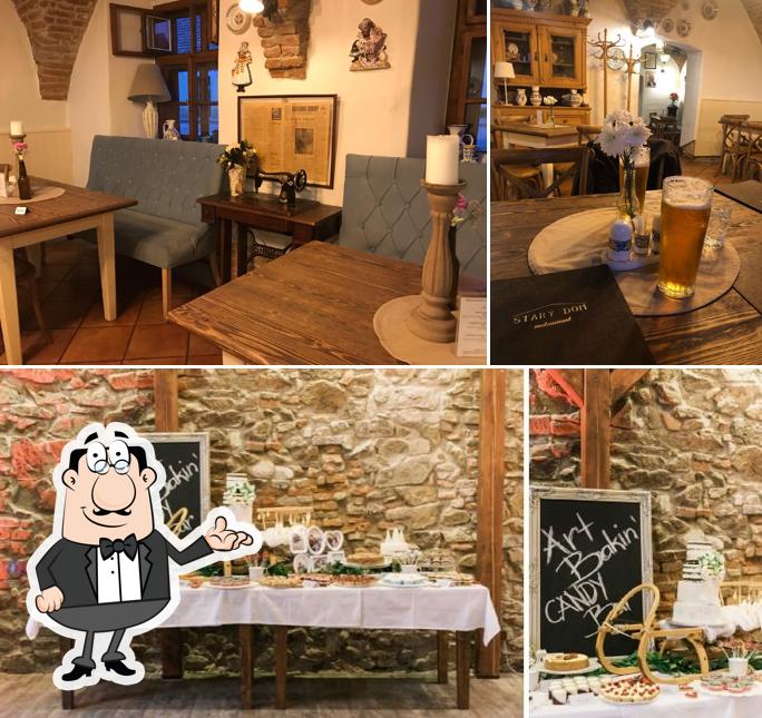 Las imágenes de interior y cerveza en Starý Dom