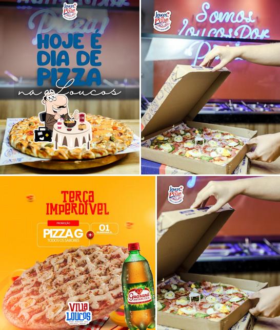 Comida em Villa Loucos - Loucos por Pizza - Melhor Pastel de Teresina - Melhor pizzaria de Teresina - Melhor Açaí de Teresina