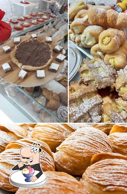 DiP Caffetteria propose une sélection de desserts