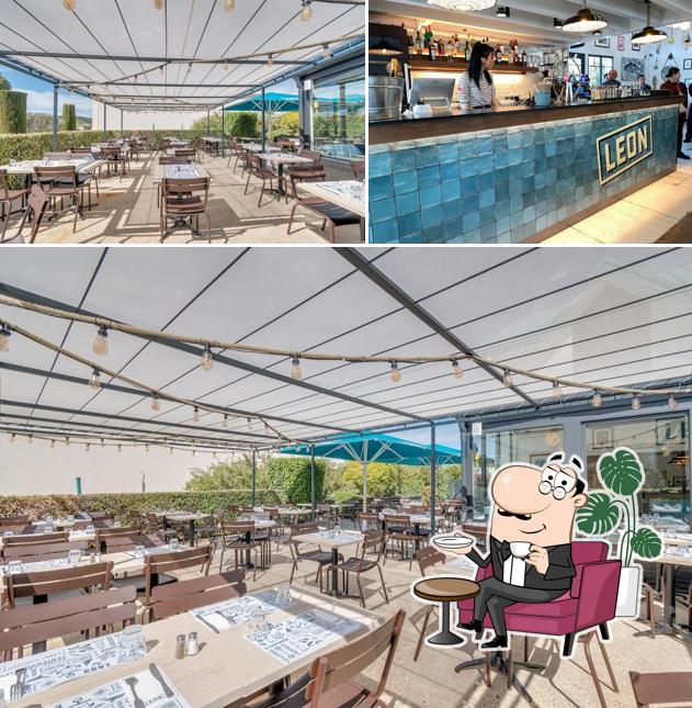 Découvrez l'intérieur de Léon Fish Brasserie - Plan De Campagne