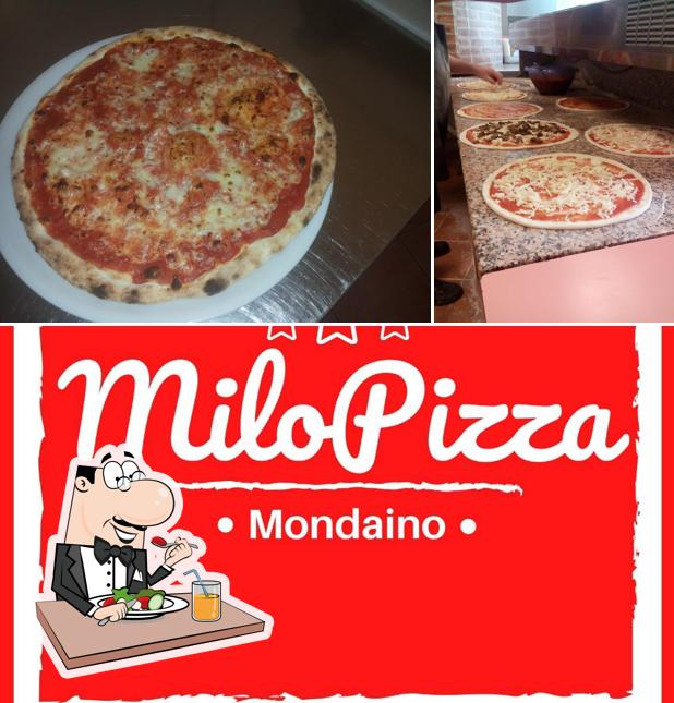 Tra le diverse cose da Milo pizza si possono trovare la cibo e bevanda