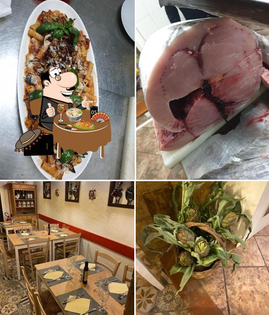 Platti al ristorante il Carretto