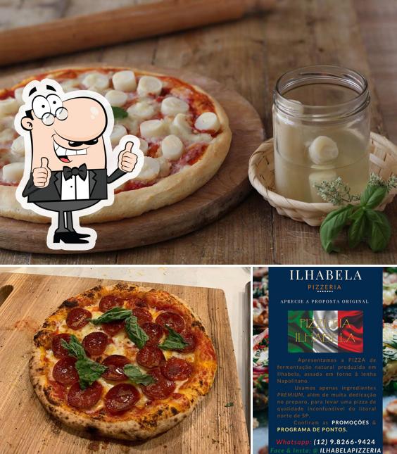 Here's a pic of Pizzeria Ilhabela