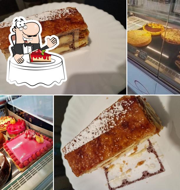 Boulangerie Pâtisserie "Les deux epis d'or" propose un nombre de plats sucrés