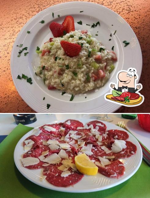 Carpaccio di manzo al Restaurant Mediterraneo