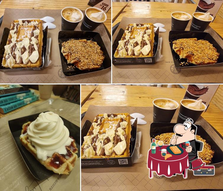 Waffles em The Waffle King - Vitoria da Conquista