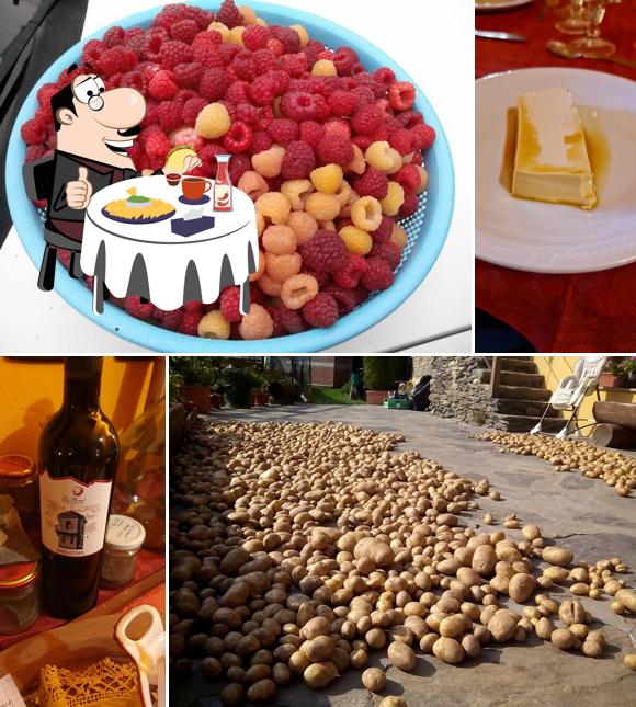 Piatto di formaggi al Agriturismo Bacchedilò