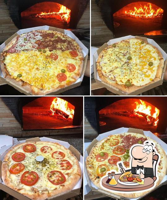 Experimente diferentes tipos de pizza