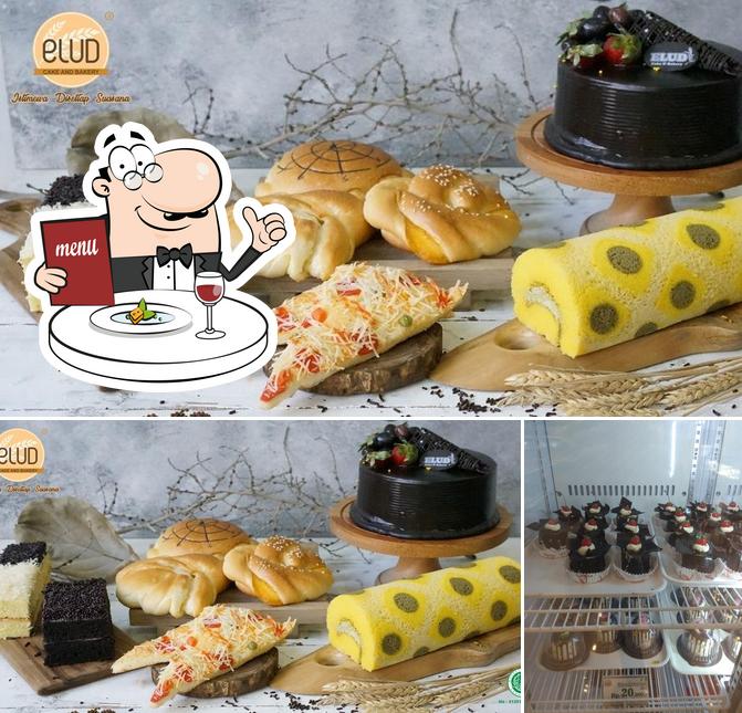 Food at ELUD Cake & Bakery Kompas