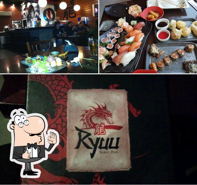 See this picture of Ryuu Sushi Bar