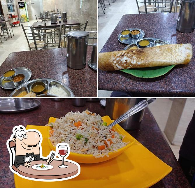 Meals at Sri Saravana Bhavan