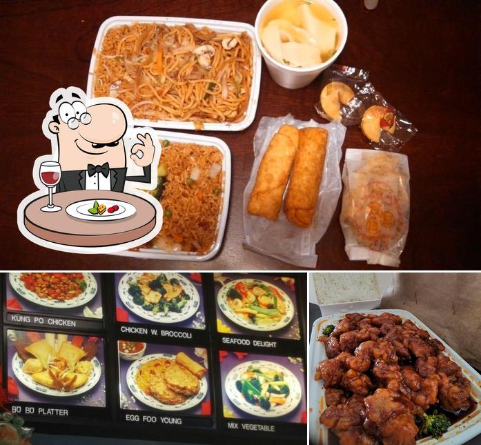 Food at China House Restaurant