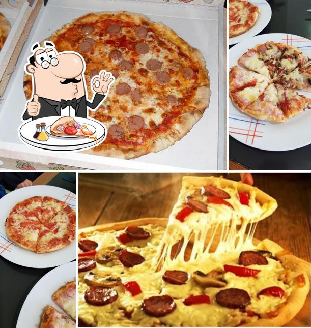 Essayez de nombreux genres de pizzas