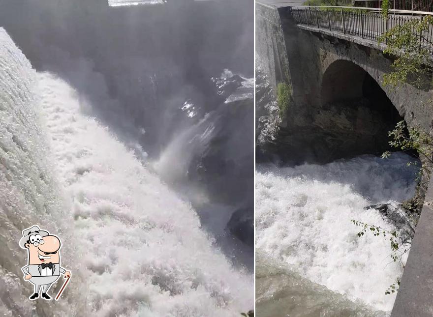 Goditi la vista dagli esterni di Imbiss Töll