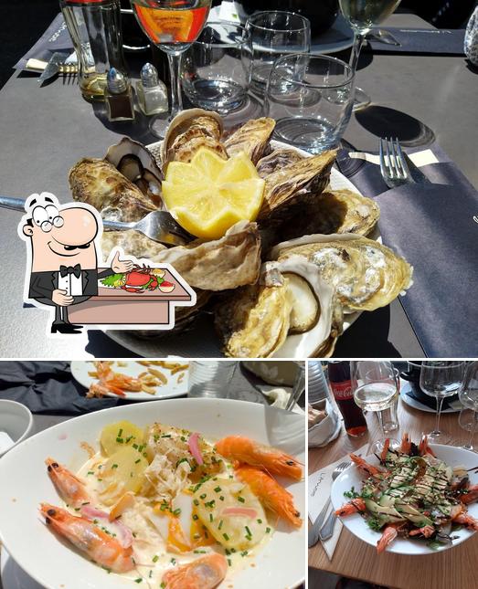 Prenez des fruits de mer à L'annexe