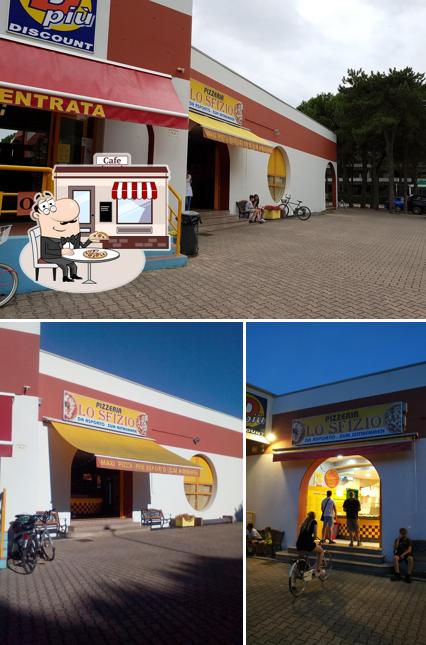 Gli esterni di Pizzeria Lo Sfizio Lignano Riviera
