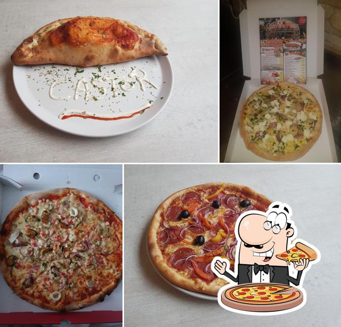 Pick pizza at CASTOR PIZZA Saint-Gilles