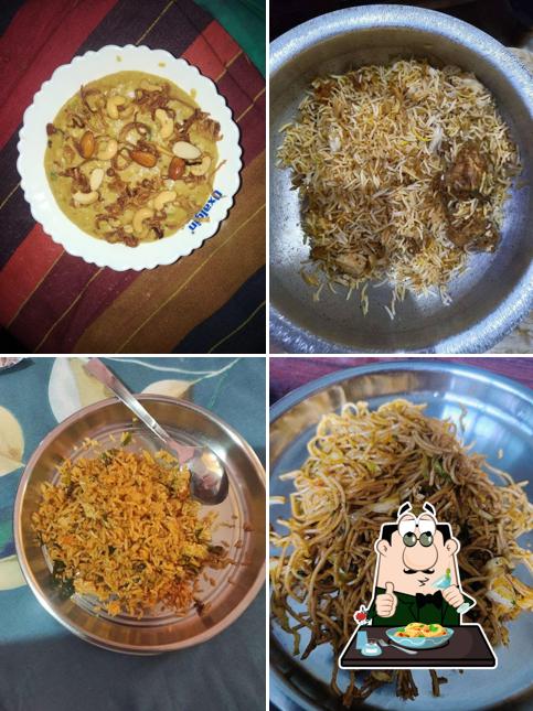 Food at Royal bawachi biryani and fast food