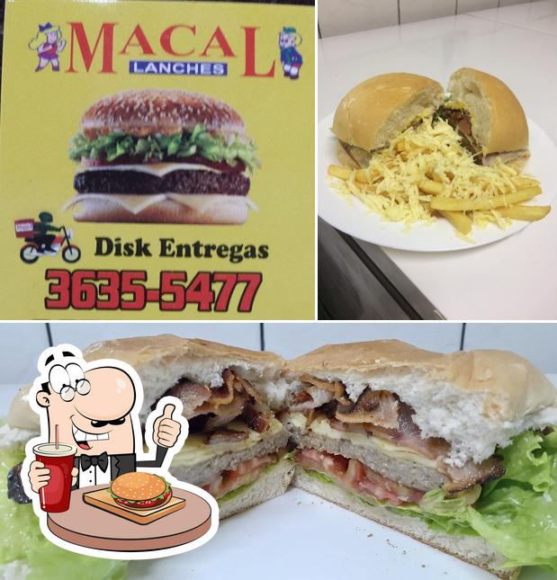 Try out a burger at Macal Lanches