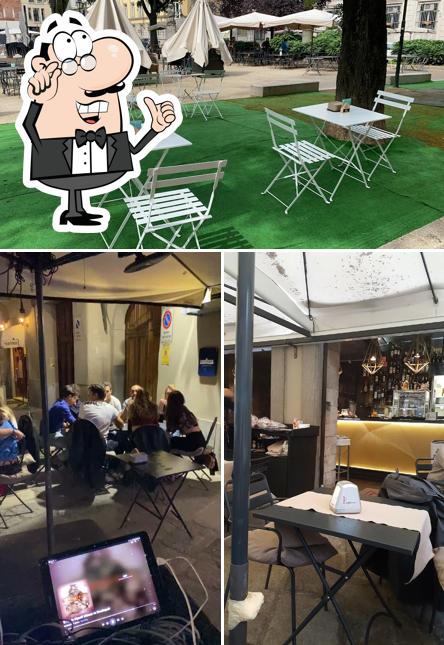 Gli interni di FAB - Coffee & Lounge Bar