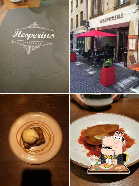 Nourriture à Restaurant Hesperius