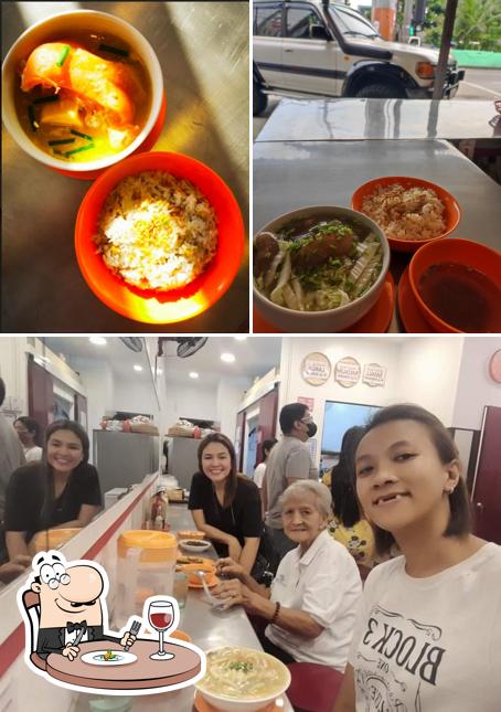 Food at Mama Rose's House of Pares Pares