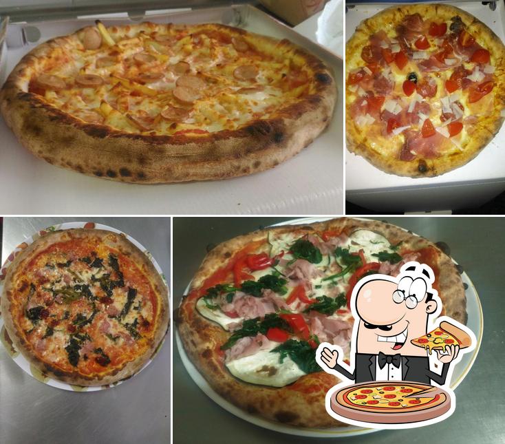 Scegli tra le svariate varianti di pizza