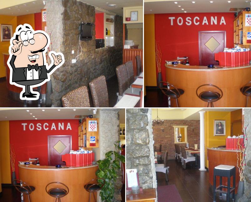 Gli interni di Pizzeria Toscana Zagreb