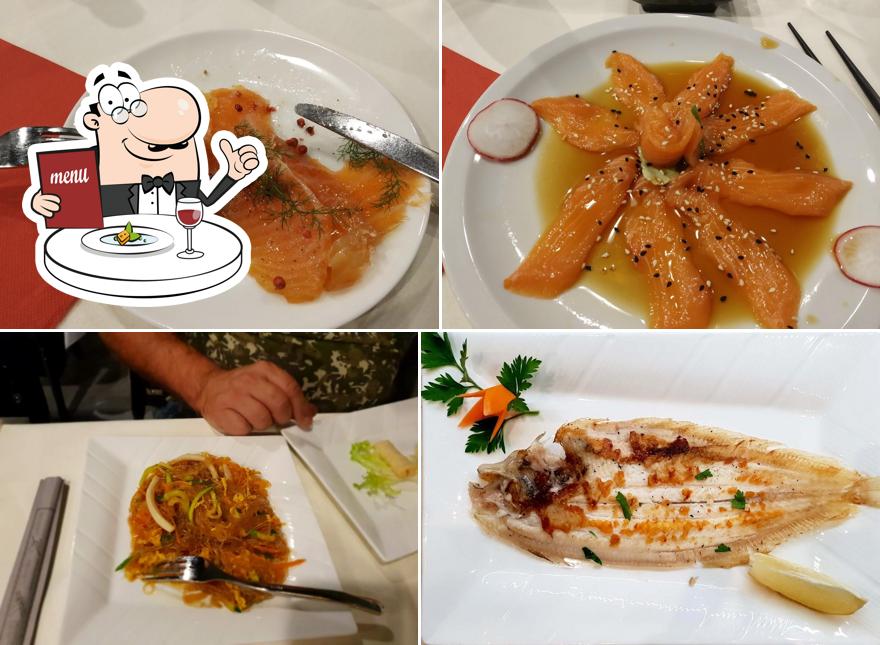 Cibo al Ristorante I cinque gusti