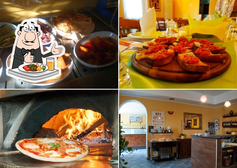 Cibo al Trattoria San Damiano