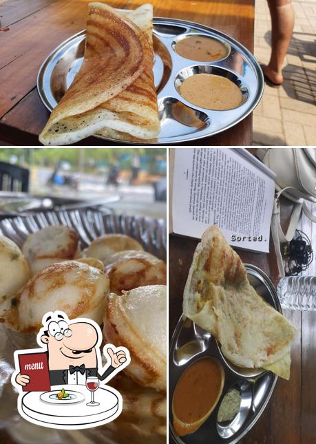 Food at Vanakkam Goa Cafe