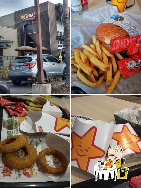 Food at Carl's Jr