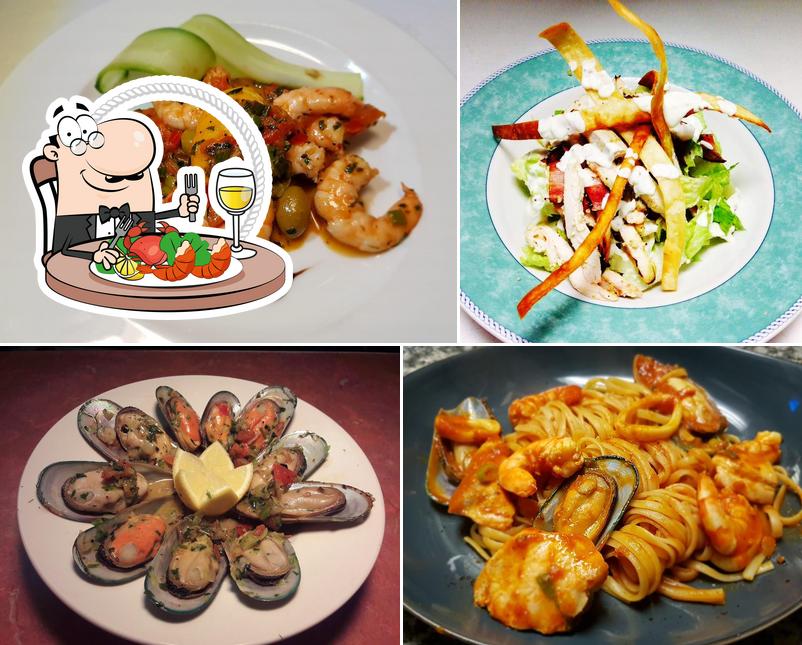 Get seafood at Mezzo Italian Restaurant