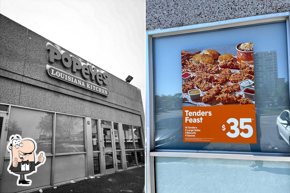 Look at the image of Popeyes Louisiana Kitchen