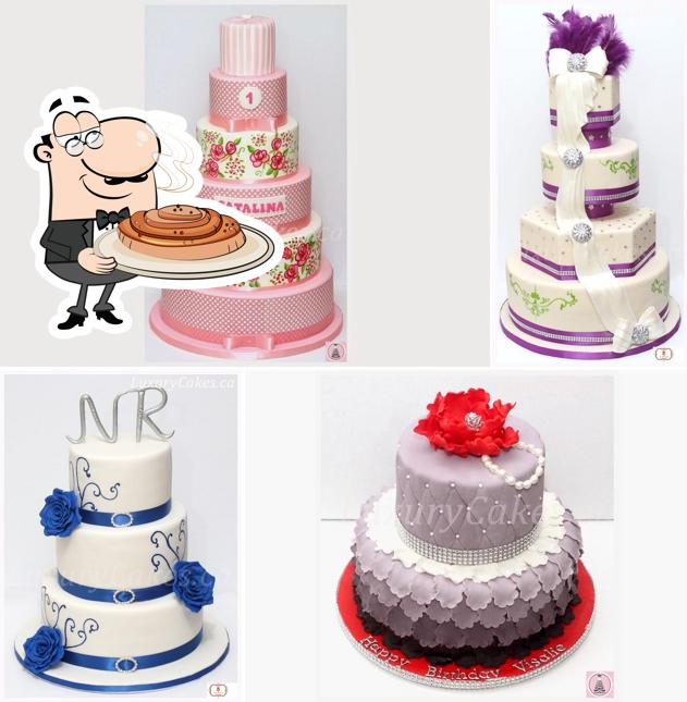 See this picture of Luxury Cakes