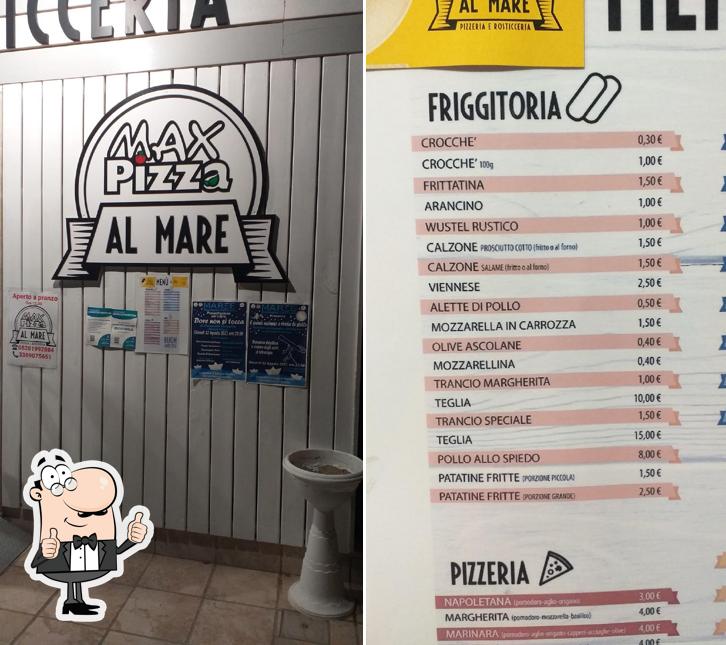 Ecco un'immagine di Max Pizza Al Mare - Pizzeria - Rosticceria - Friggitoria