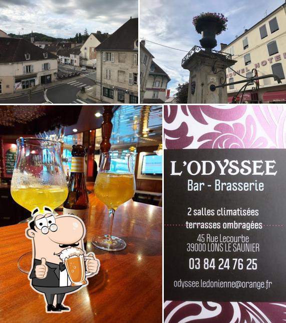 L'Odyssée propose un évantail de bières