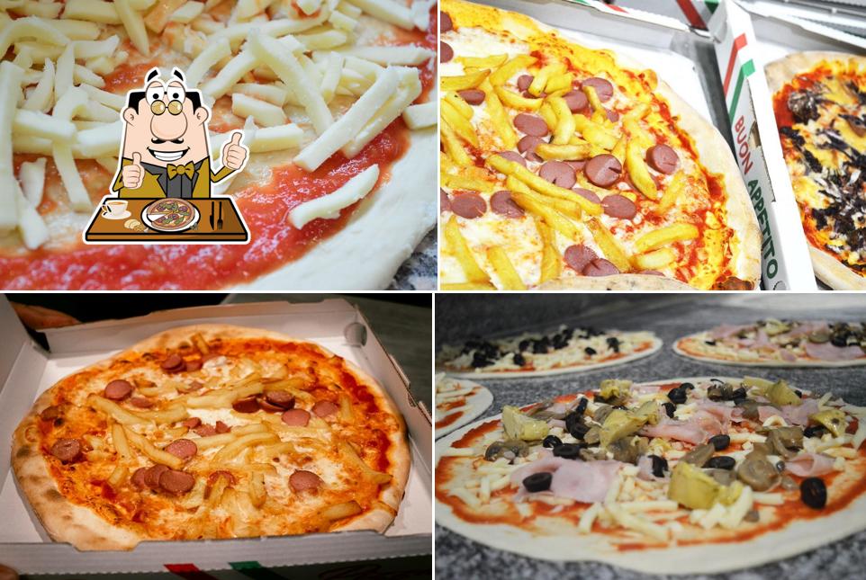 A Pizzeria Galbiate Pizza da asporto e domicilio, puoi ordinare una bella pizza