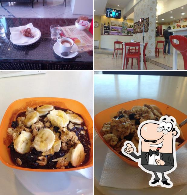 La immagine di interni e cibo da Extasy Cafè