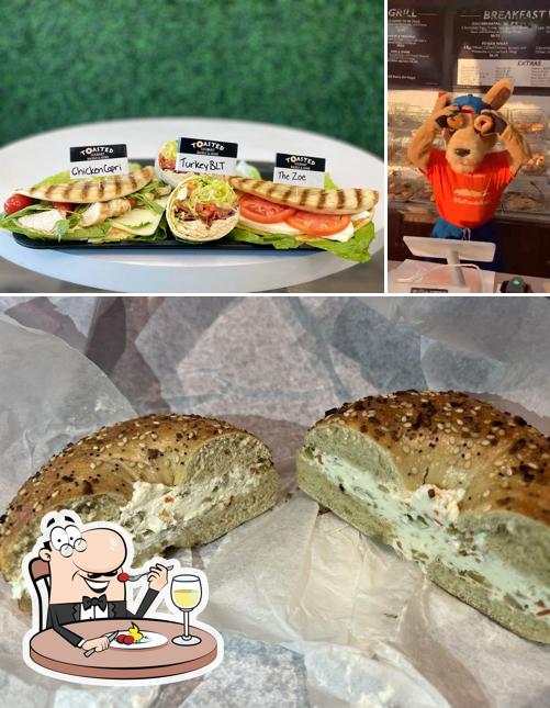 Toasted Gourmet Bagels in East Meadow Restaurant menu and reviews