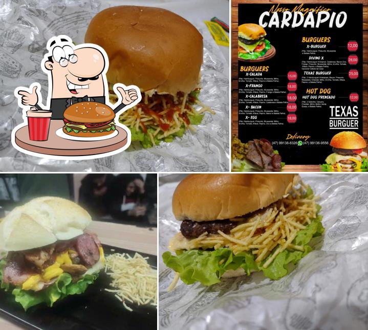 Delicie-se com um hambúrguer no Texas Burguer Maresias