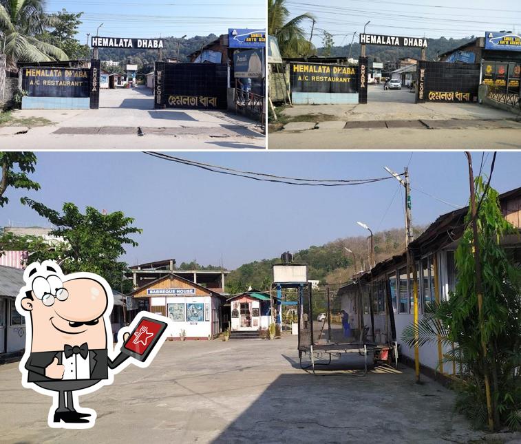 Enjoy the view at the outside area of Hemalata Dhaba