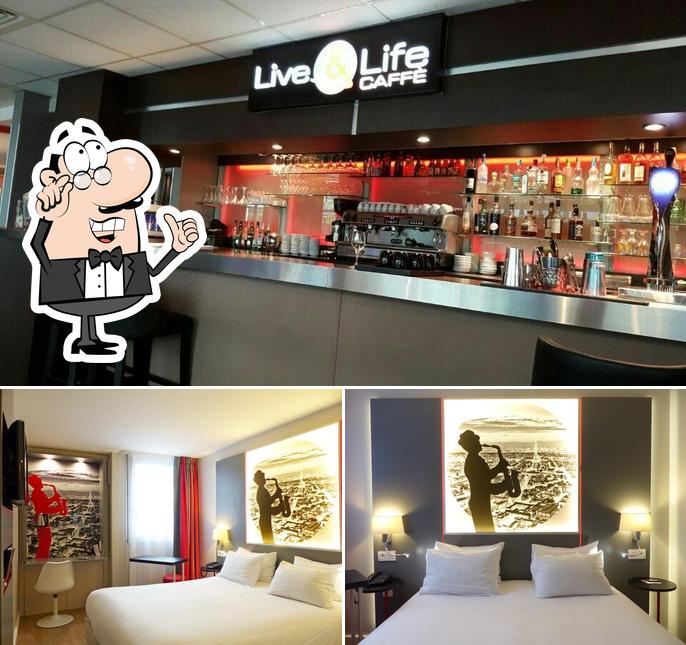 L'intérieur de Live & Life Caffè Montigny le Bretonneux