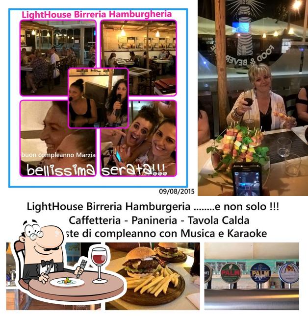 Cibo al Lighthouse Hamburgheria Birreria