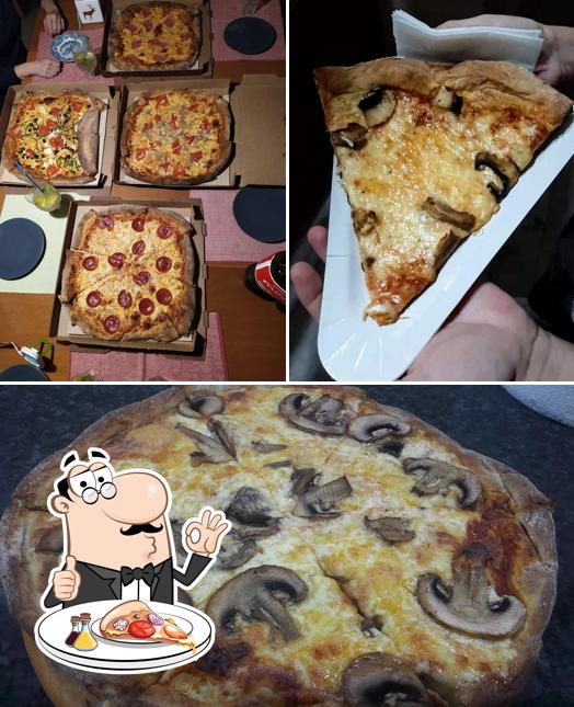 Pide distintos formatos de pizza