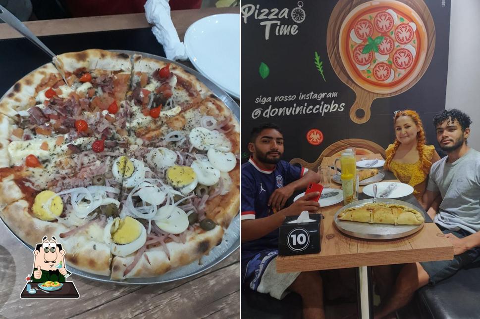 Comida em Pizzaria Don Vinicci