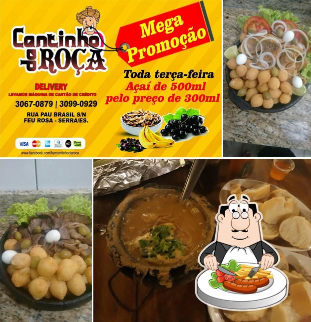 Comida em Cantinho da Roça Lanchonete e Pizzaria